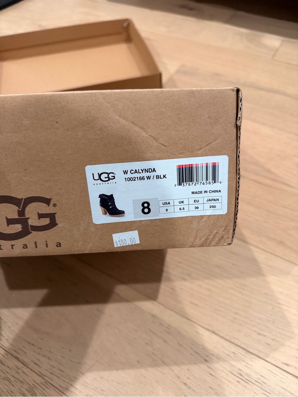 UGG Calynda Black Women's Ankle Boots